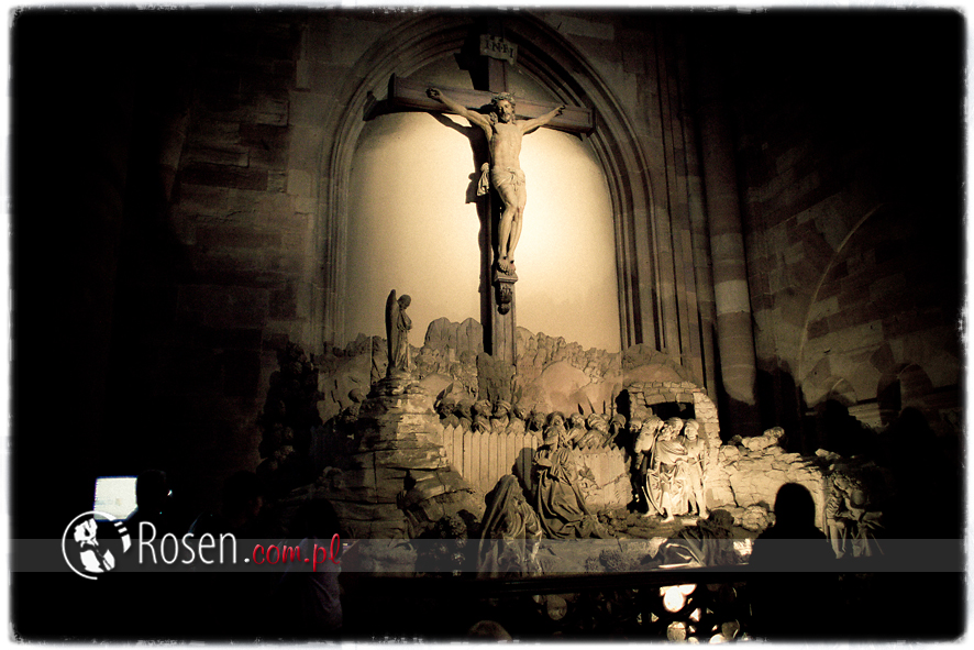 The Mount of Olives scene, Notre-Dame Cathedral, Strasbourg