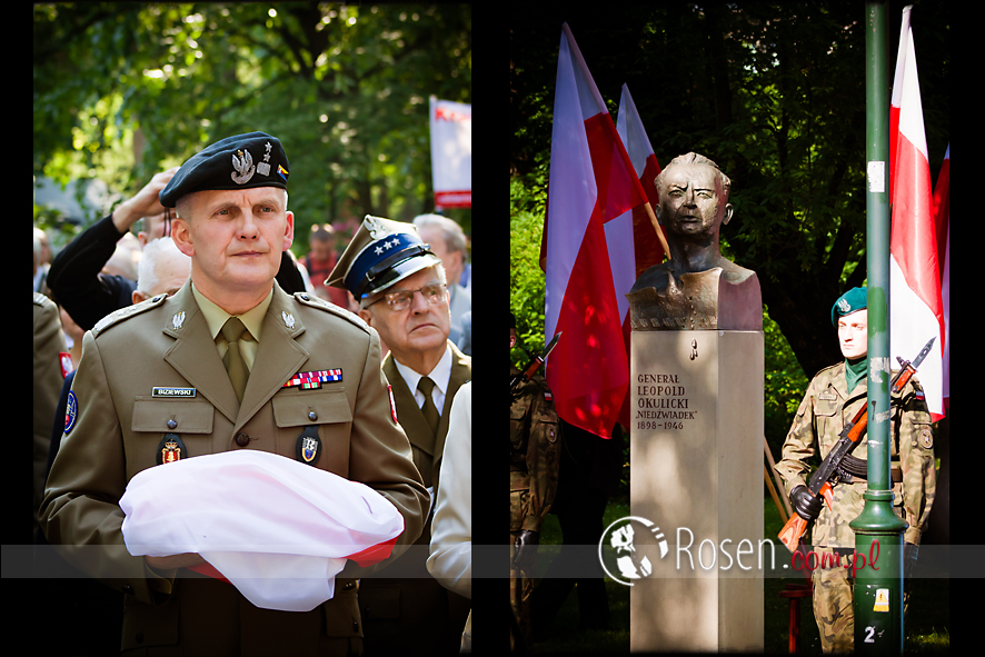 Uroczyste odsłonięcie Pomnika gen. Leopolda Okulickiego fotoreportaż