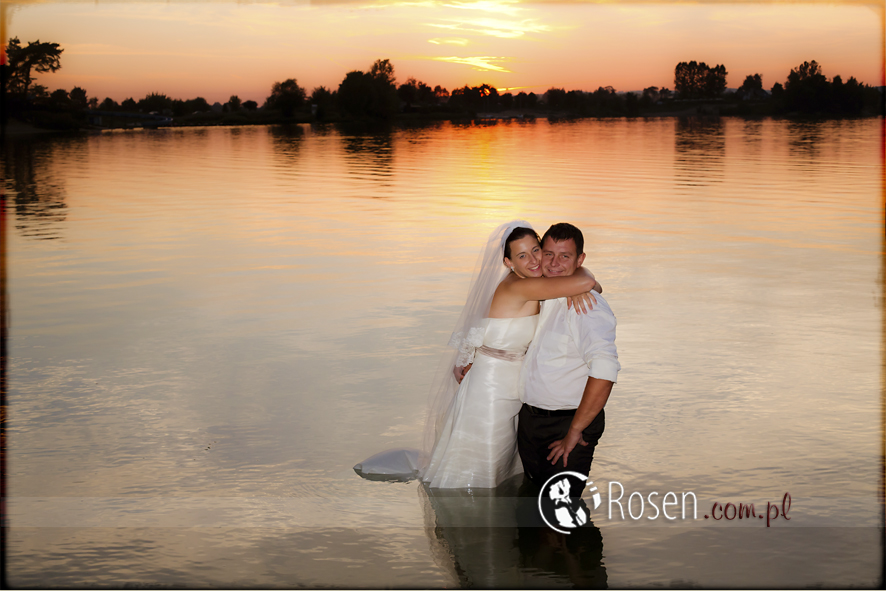 Fotografia Ślubna Rosen Studio Kraków, Portret Pary Młodej