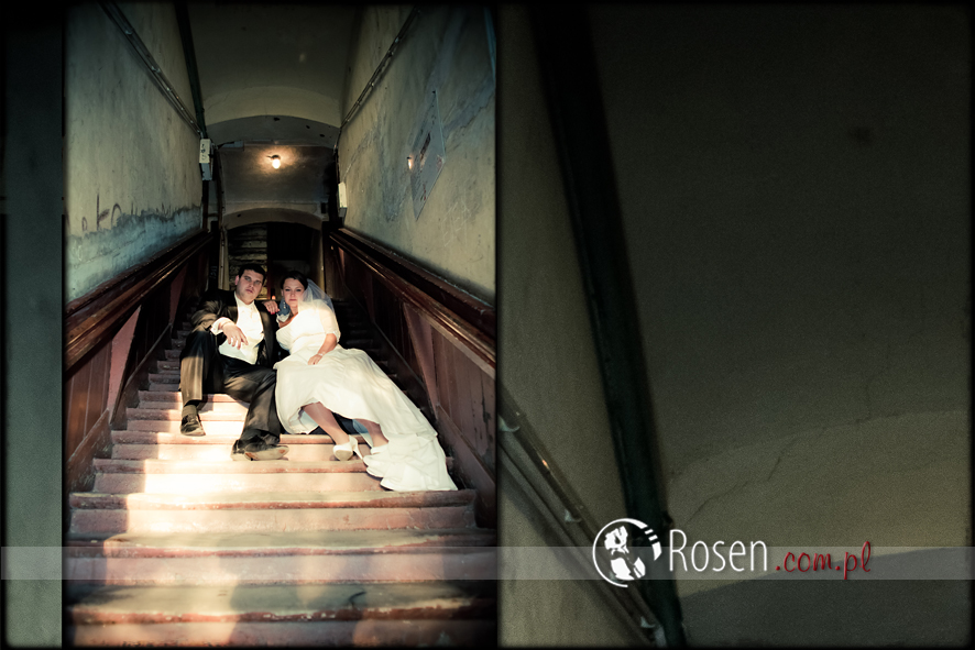 Magda i Tomek Plener Ślubny w Łodzi - foto Rosen Studio